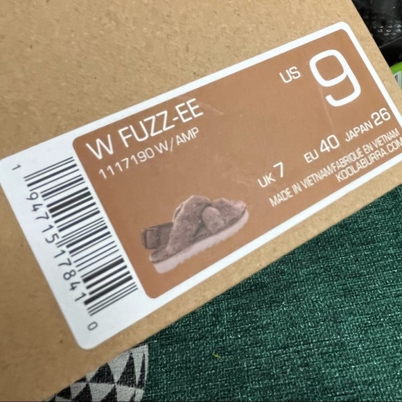 UGG Koolaburra Tan Fuzzy Slippers - Picture 2 of 7